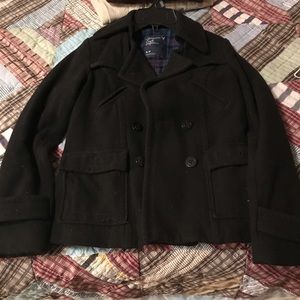 American eagle pea coat size small